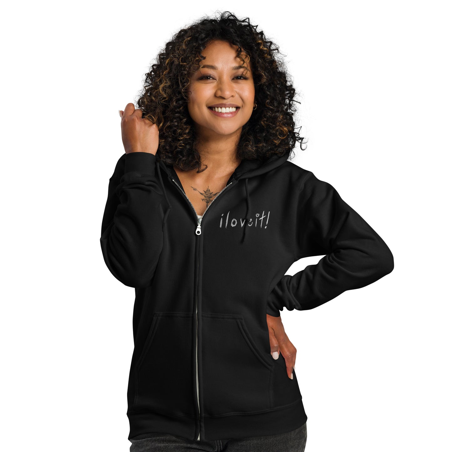 iloveit! unisex heavy blend zip hoodie